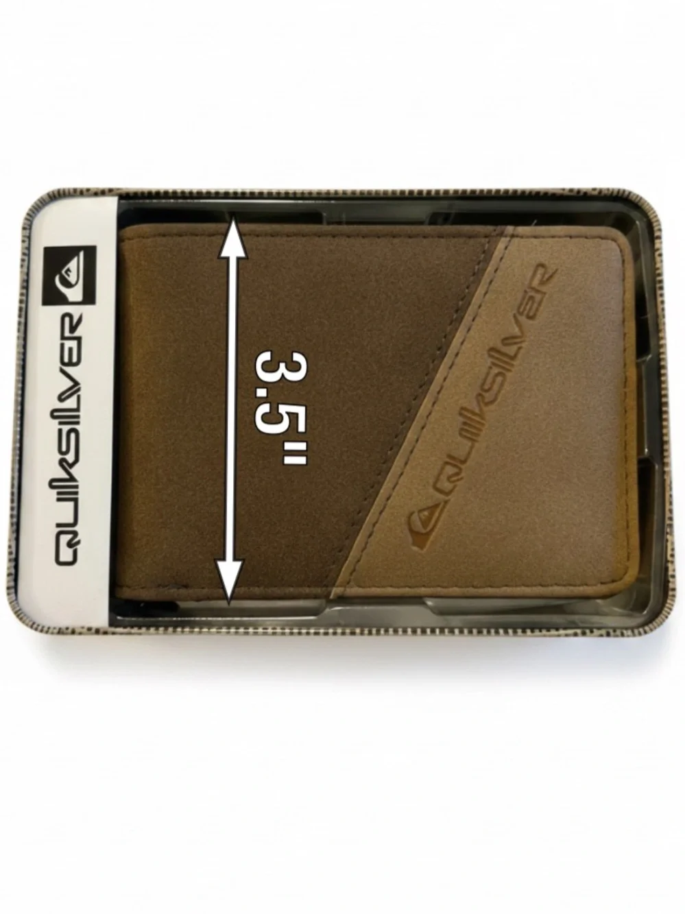 Quicksilver Suede Brown Wallet